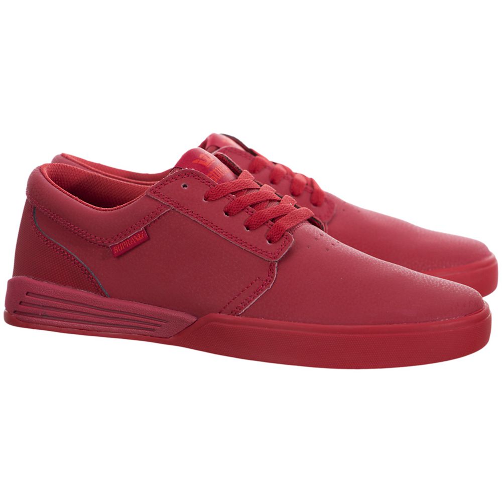 Chaussures Running Supra Hammer Rouge Red/Red Homme | PCK-15098036